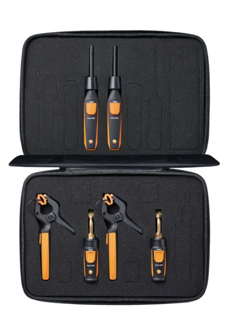 testo Smart Probes - Kit Plus de teste para Refrigeração e Ar Condicionado
