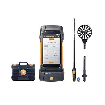 Kit de fluxo de ar testo 400 com sonda de fio quente