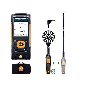Combokit 1 / Fluxo de Ar com Bluetooth - testo 440dp