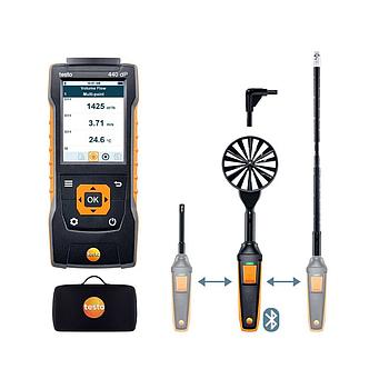 Combokit 2 / Fluxo de Ar com Bluetooth - testo 440dp